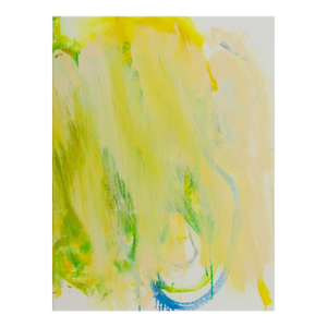 Robert O'Meara Abstract Composition in Yellow Oil