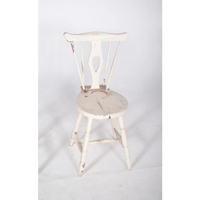 Portuguese Three Chairs with Codtail Backs, 1950s, Set of 3 For Sale - Image 6 of 10