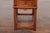 English Late 19th Century English Drop-Leaf Yew Wood Side Table with Single Drawer and Side Stretcher For Sale - Image 3 of 11