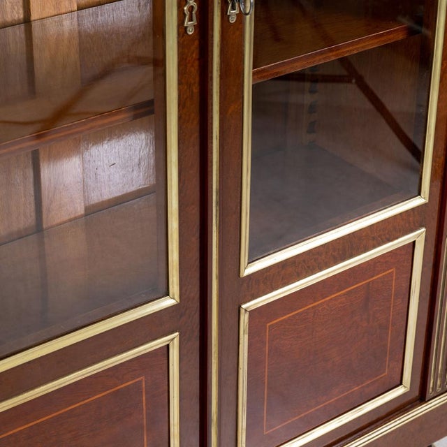 Antique Neoclassical Bookcase, 1820 For Sale - Image 5 of 7