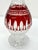 Mid-Century Modern 1990s Beautiful Waterford Crystal Clarendon Ruby Red Decanter For Sale - Image 3 of 8