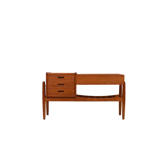 Entry Table in Teak by Arne Wahl Iversen for Vinde Møbelfabrik, 1960s For Sale
