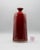 Cinnabar Red Shigaraki Bottle Vase Atsushi Yuba, Japan, 1980s For Sale - Image 4 of 14