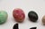 Rustic European 1950s Set of Twelve Assorted Stone Fruits & Specimen Marble Eggs For Sale - Image 3 of 12