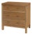 Nora 25 in. W Rectangular Wood 3 Drawer Nightstand, Light Natural For Sale
