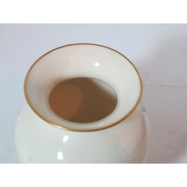 Traditional Vintage Lenox Bird Vase For Sale - Image 3 of 7