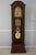 Traditional Ethan Allen Mahogany Tall Case Grandfather Clock For Sale - Image 3 of 12