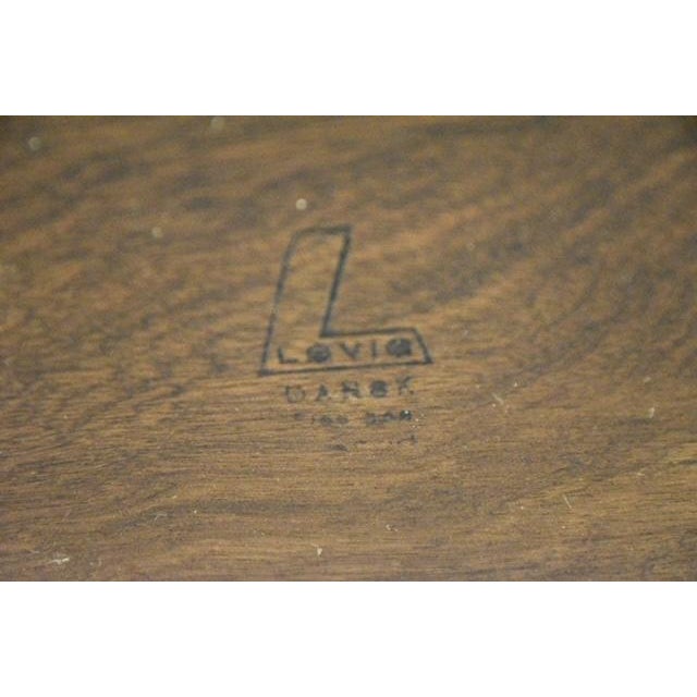 1960s Refinished Danish Modern Teak Floating Desk by Peter Lovig Nielsen For Sale - Image 10 of 10