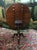 Wood Vintage Tilt Top Table, Mahogany Accent Table For Sale - Image 7 of 12