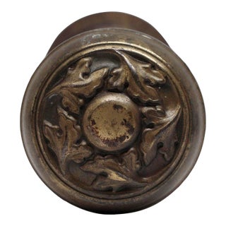 5 Fold Penn Hardware Gerard Brass Door Knobs For Sale
