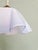 Glass Art Deco Pendant Light in Pleated Mauve Opaline Glass, 1920s For Sale - Image 7 of 13