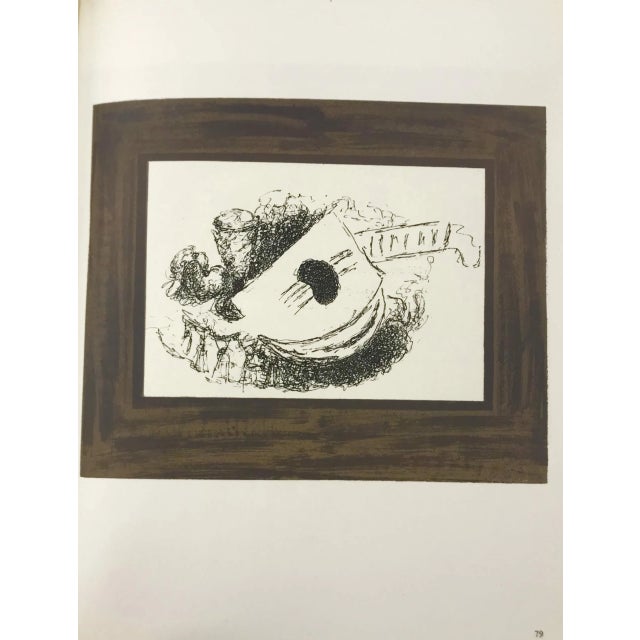 Abstract Georges Braque Lithograph P79 La Guitare 1963 For Sale - Image 3 of 3