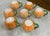 Set of 7 Hand-Painted Ceramic Pumpkin Mugs / Cups for Fall Tableware Thanksgiving or Halloween - See Pictures for Inspiration! For Sale In New Orleans - Image 6 of 8