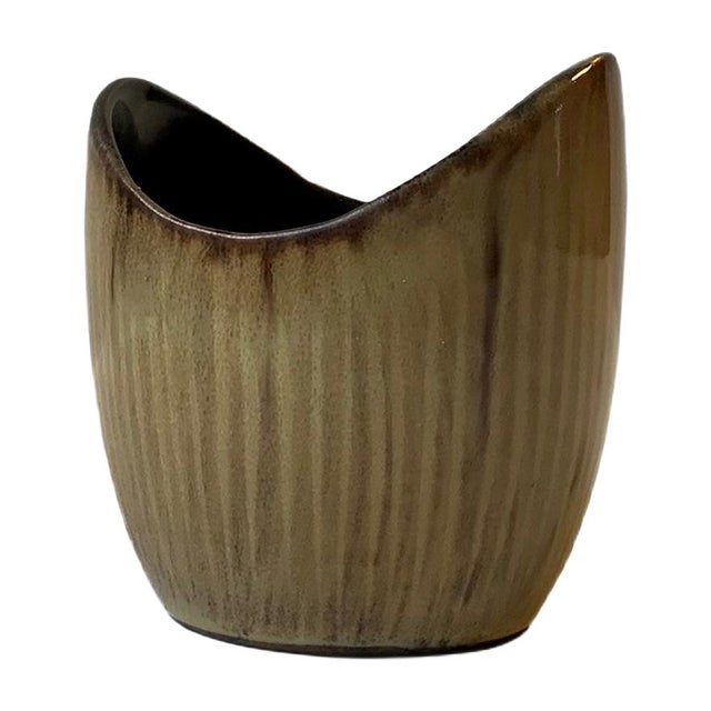 Danish Ceramic Vase by Ady Krøyer, 1950s For Sale - Image 11 of 11