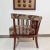 Brown Art Deco Armchair, 1920s For Sale - Image 8 of 14