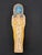 Gold Ramesside Dynasty Egyptian Polychromed Ushabti New Kingdom Decorative For Sale - Image 8 of 14