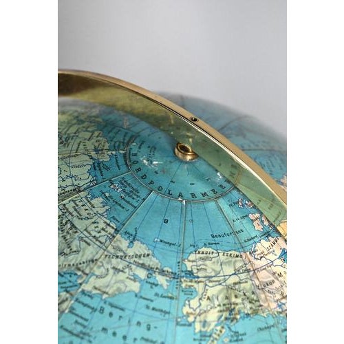 Columbus Duo Globe in Brass For Sale - Image 9 of 14