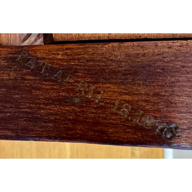 George Hunzinger Aesthetic Movement Walnut Rocking Chair, Circa 1876 For Sale - Image 11 of 11