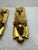 Vintage Hollywood Regency Solid Brass Koi Fish Hardware Cabinetry Knobs Hardware/Pulls, Set of 3 For Sale - Image 10 of 12