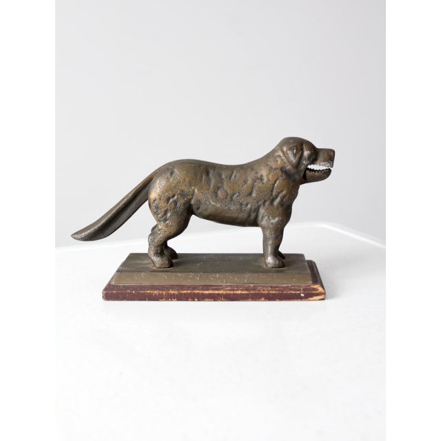 Antique Brass Dog Nutcracker Chairish