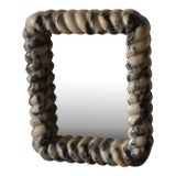 "The Gretchen" Calacatta Viola Marble Mirror For Sale