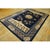 1920s 1920s Navy Blue Birds Medallion Antique Chinese Peking Carpet Knotted Wool Rug For Sale - Image 5 of 11
