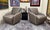 W. Schillig Leather Nikki Swivel Lounge Chairs, a Pair For Sale - Image 4 of 17