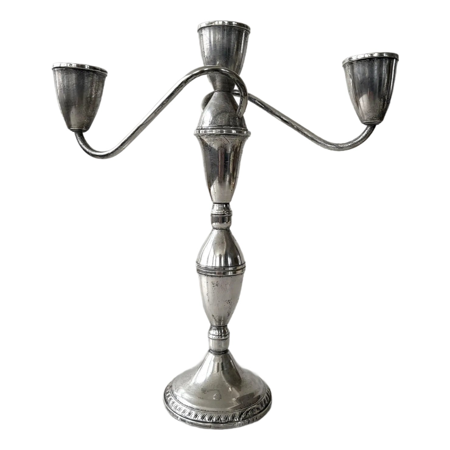 Antique Sterling Silver Candle Opera | Chairish