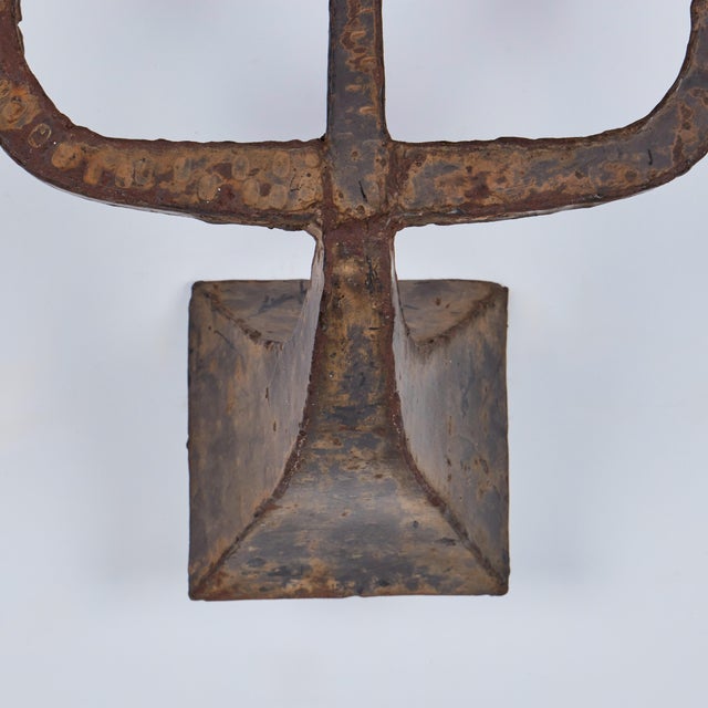 Pair of Vintage Brutalist Sconces For Sale - Image 10 of 10