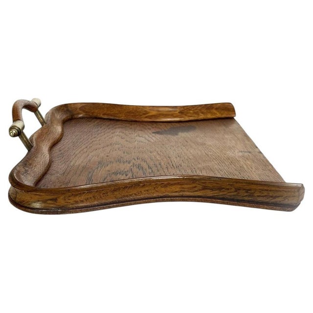 Dustpan in Wood and Brass, 1930s For Sale - Image 17 of 17