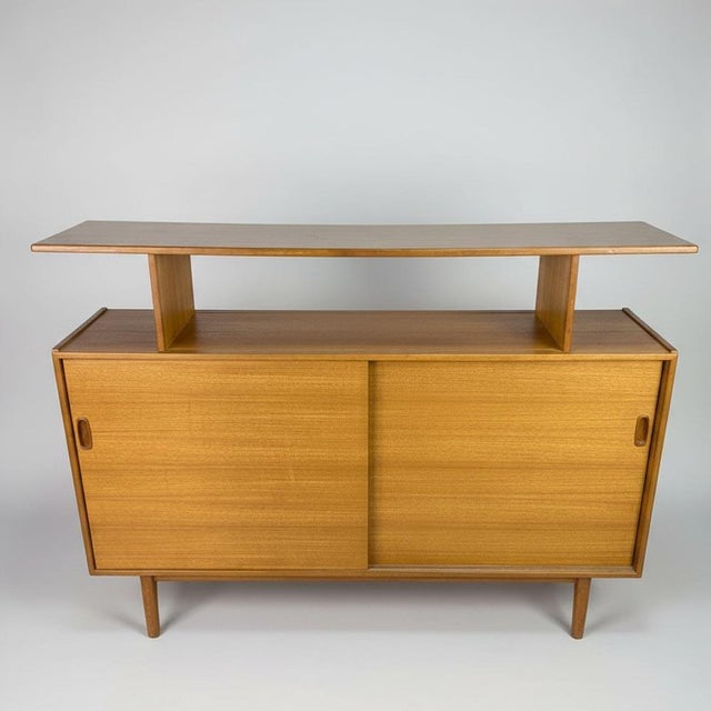 Wood Vintage Nordic Bar in Wood, 1960s For Sale - Image 7 of 9