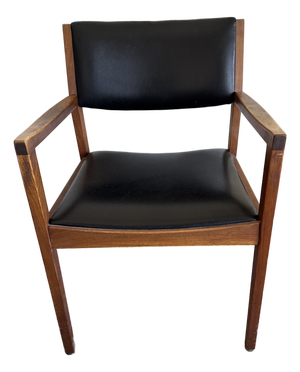 1940s Taylor Chair Co. Mid-Century Modern Walnut Desk Chair.