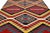 2020s Contemporary Navajo-Style Eye Dazzler Flat-Weave Wool Area Rug / Southwestern For Sale - Image 5 of 12