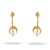 Mystic Moonlight Pearl Gold Earrings, A Pair For Sale - Image 11 of 11