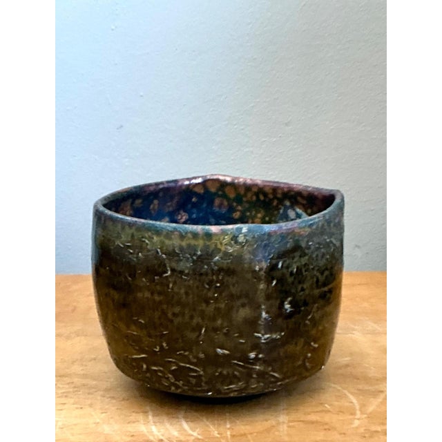 Vintage Handcrafted Abstract Ceramic Bowl For Sale - Image 16 of 18