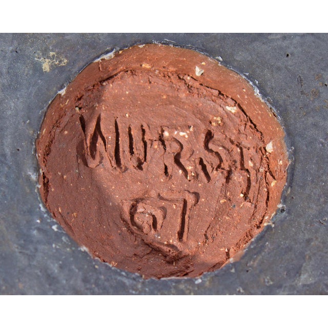 1967 Studio Pottery Vase by Mary Ann Wurst For Sale In Indianapolis - Image 6 of 6