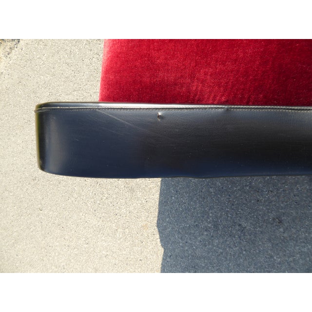 Blue Italian Relax Lounge Chair in the style of Marco Zanuso, 1950s For Sale - Image 8 of 15