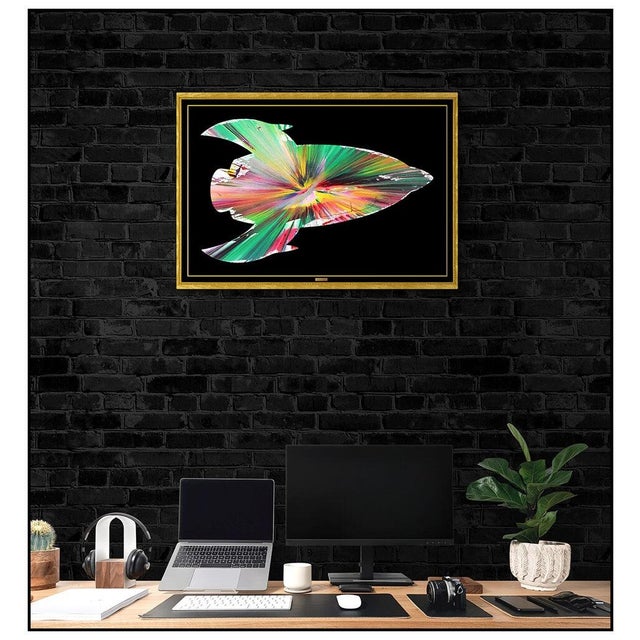 Message us to inquire about custom framing options! (Included for free with every purchase) The artwork here, "Rocket...