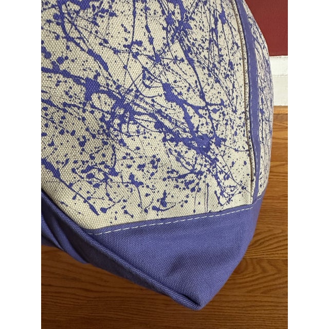 Textile Erin Simon Original “Transition” Purple Tote For Sale - Image 7 of 7