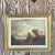 Early 20th Century Vintage Traditional Original Landscape Oil Painting on Canvas For Sale - Image 5 of 6