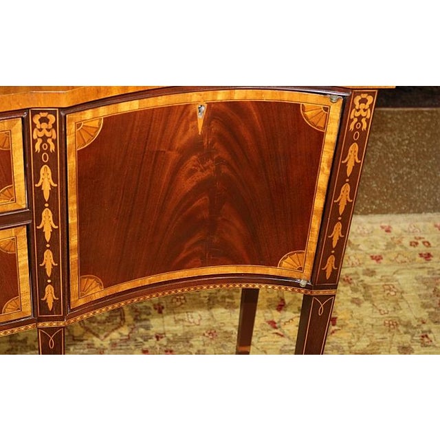 Councill Craftsman Mahogany Inlaid Hepplewhite Style Buffet Server