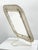 Mathieu Matégot Vintage White Pleated Metal Photo Frame by Mathieu Matégot for Atelier Matégot, France, 1950 For Sale - Image 4 of 12