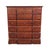 Wood Stanley Furniture Solid Cherry Early American Traditional 54" 18-Drawer Master Chest / Triple "Chesser" 589-13-13 For Sale - Image 7 of 14