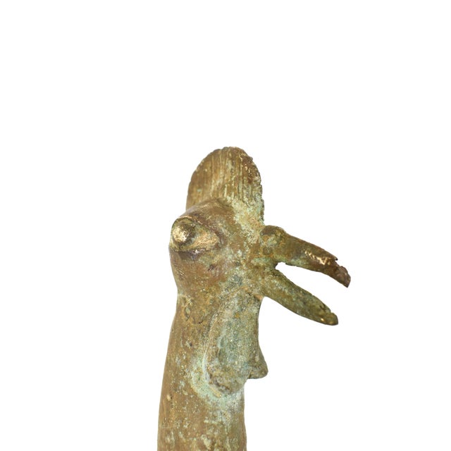 African Early 20th Century Bobo Bird Figure 10 Inch Mali For Sale - Image 3 of 7