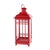 Kenneth Ludwig Chicago Traditional Red Metal Lantern (Set of 3) For Sale - Image 4 of 9