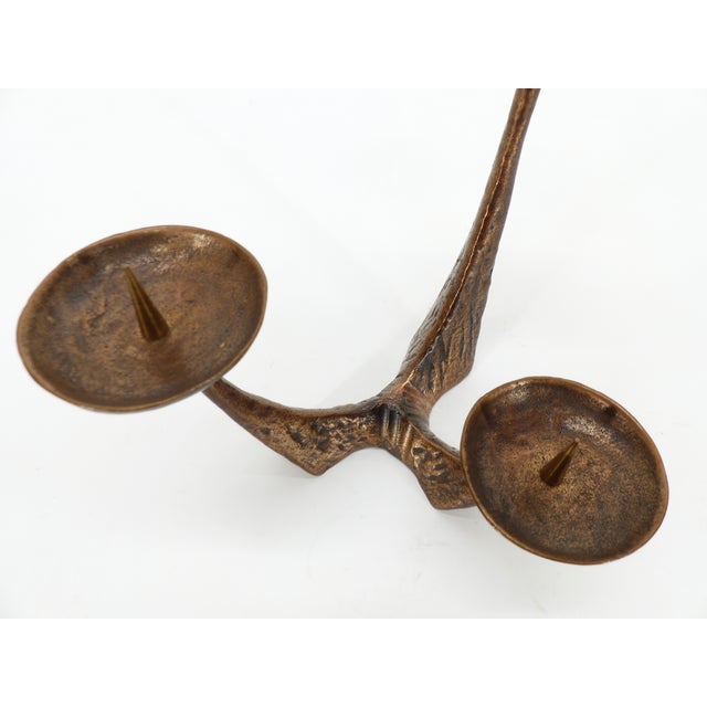 Vintage Brutalist Candleholder, 1960 For Sale - Image 4 of 8