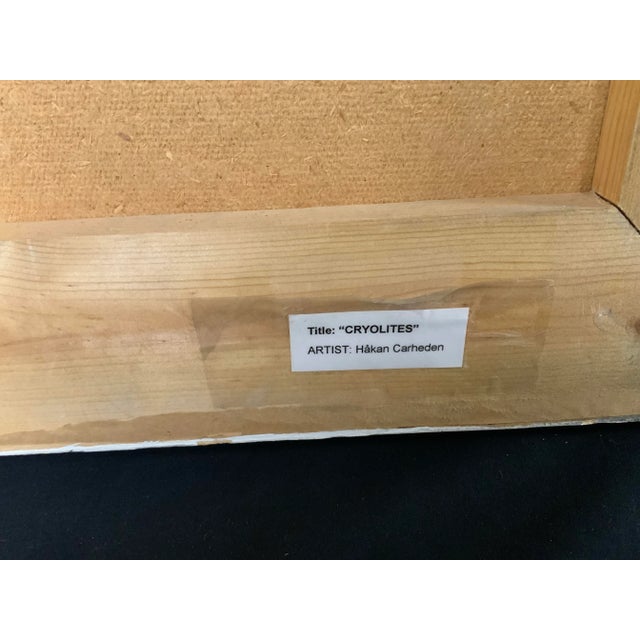 Late 20th Century Contemporary 3d Relief Sculpture Titled “Cryolites” For Sale - Image 5 of 12