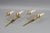 Metal French Art Deco Brass Twin-Arm Sconces, 1930, Set of 2 For Sale - Image 7 of 18