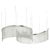 Collection Venere Chandelier in Metal and Crystal by Jago For Sale - Image 16 of 16