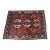 Semi Antique Hand Knotted Tribal Geometric Medallion Wool Area Rug 7' X 9' For Sale